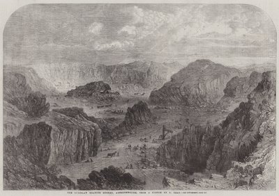 La cantera de granito de Rubislaw, Aberdeenshire de Samuel Read